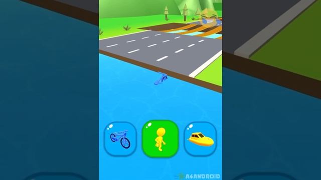 Shape Shifting Gameplay - Android/iOS Max Level Mobile Game Mini Car Low-poly Cartoon Car Rally LVL смотреть онлайн