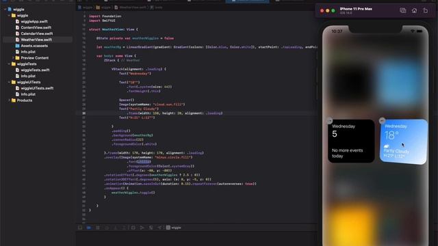 How to Create the iOS Wiggle Animation with SwiftUI смотреть онлайн
