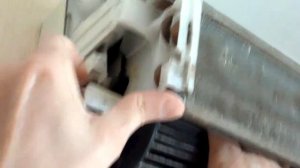 Чистка кондиционера сплит системы Panasonic,  разборка внутреннего блока