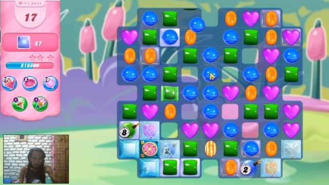 Candy Crush Saga Level 5411 - 2 Stars, 32 Moves Completed смотреть онлайн
