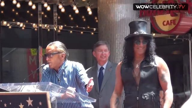 Robert Evans speech at Slash Walk Of Fame Ceremony смотреть онлайн