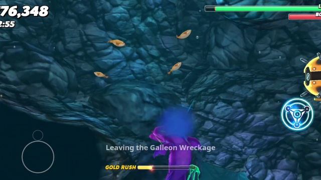 Hungry Shark World Gameplay Walkthrough Part 21 - Dark Magic Shark (ios,Android) смотреть онлайн