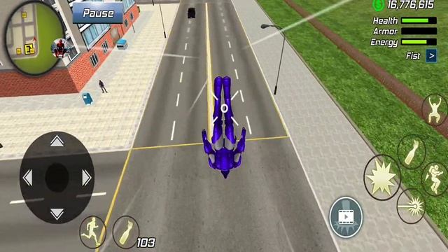 Super Iron-Man Rope Hero Vegas Crime Simulator Driving Monster Truck #5 - Android Gameplay смотреть онлайн