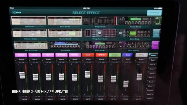 Quick Review - Behringer X-Air app Update for the XR18 Digital Mixer смотреть онлайн