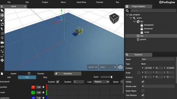 How to make game on android | ForEngine Tutorial | Unity3d download in mobile | 3d game maker