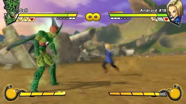 Dragon Ball Z: Burst Limit Cell Vs. Android 18! (Request match) смотреть онлайн