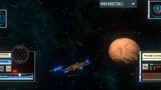 Star Trek Bridge Commander - Mobile - NX Class Vs 2 Xindi Insectoid Ships смотреть онлайн