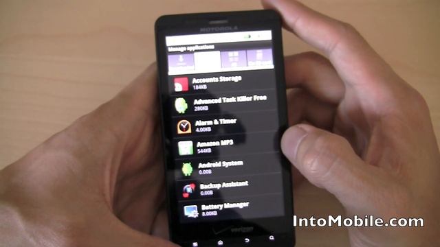 Demo Motorola Droid X with Android 2.2 Froyo смотреть онлайн