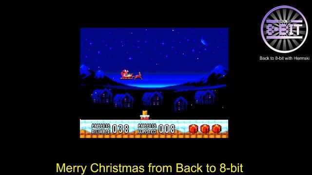 Merry Christmas from Back to 8-bit. Some ZX Spectrum Next Festive Cheer смотреть онлайн