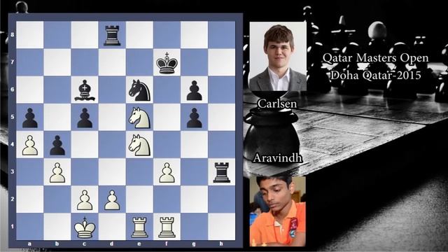 Aravindh Chithambaram vs Magnus Carlsen смотреть онлайн