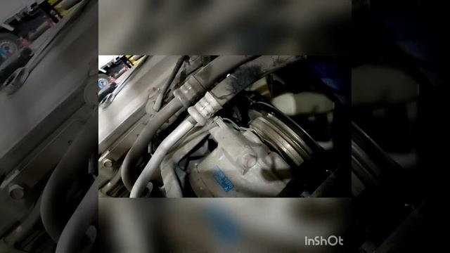 How To Fix A/C Belt 4hk1 Isuzu Engine🤫