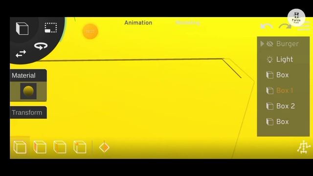 Burger loop animation in prisma 3d | Prisma 3d | Panda Pixels смотреть онлайн