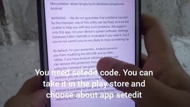 How To Unlock Setedit With Terminal Emulator