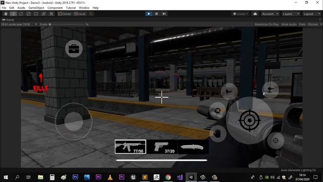Shooter Zombie [Made With Unity] смотреть онлайн