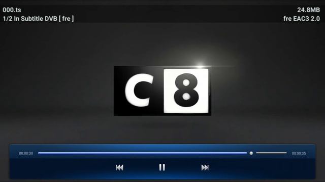 7. U5PVR deluxe - France DVB-T2 (TS / EAC3) broadcast clip playback test & OSCAM 170320 смотреть онлайн
