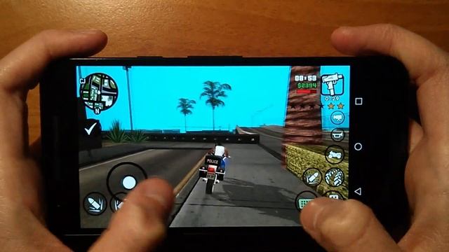 Google Nexus 5X - GTA San Andreas - Gameplay / Test смотреть онлайн