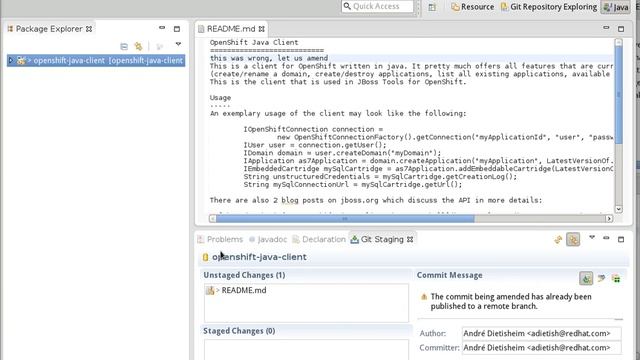 How to use Eclipse EGit with Github (in JBoss Tools) смотреть онлайн