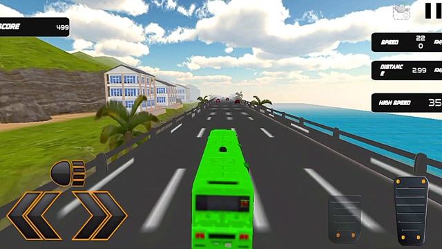 Bus Racing Driving Simulator - City Traffic Road Drive Android Gameplay смотреть онлайн