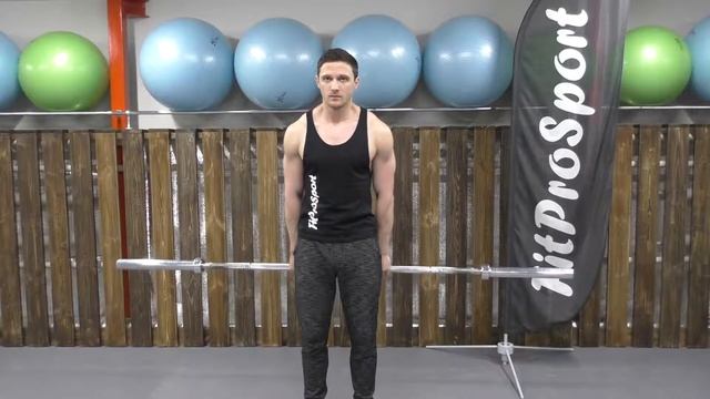 Barbell Shrug Behind The Back | FitProSport | App for Android & iOS смотреть онлайн