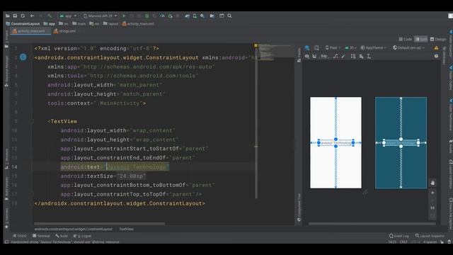 Android Development - Cara Mengatasi Hardcoded String pada Atribut Text Layout Android смотреть онлайн