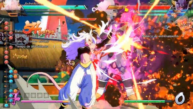 Dragon Ball FighterZ Android 21 Touch of Death (100% HP) 0 Bars & Sparkling смотреть онлайн