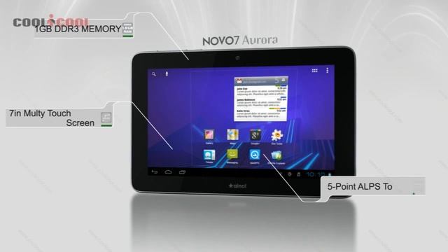ainol novo7 venus Crystal ATM 7029 Quad-Core Android 4.1 7.0 inch 1024×600 8GB Tablet Pc смотреть онлайн