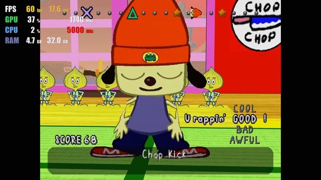 DuckStation 0.1-2401 | PaRappa the Rapper 4K UHD | PS1 Emulator Gameplay смотреть онлайн