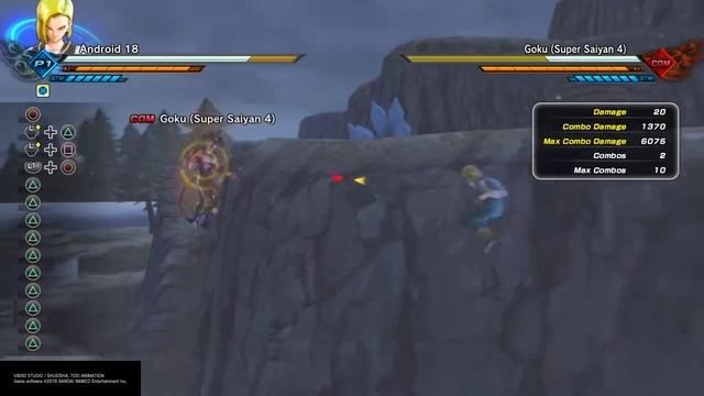 Dragon Ball Xenoverse 2 Android 18 Moveset смотреть онлайн