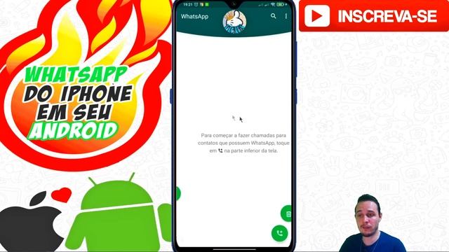 Novidade! Whatsapp AERO seu ANDROID com a cara do IPHONE - Tutorial PT-BR смотреть онлайн