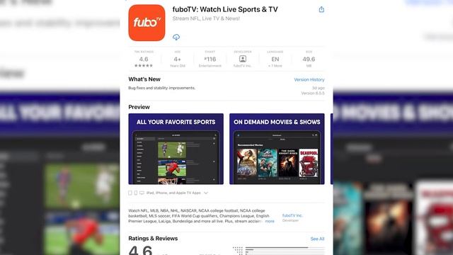 How to Download and Install FuboTV App смотреть онлайн