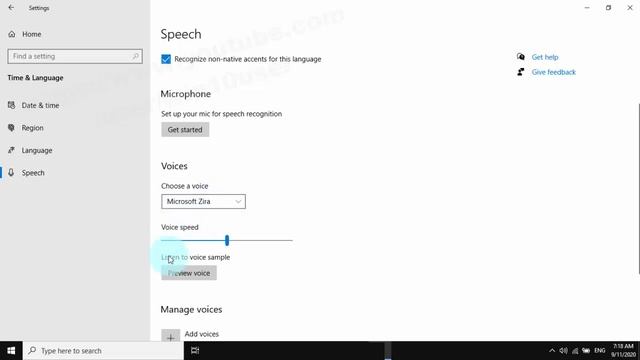 Windows 10 Home : How to change default Microsoft voice assistant смотреть онлайн
