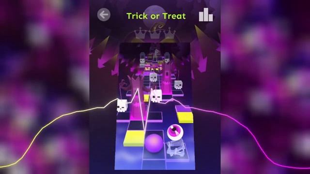 Trick or Treat - Rolling Sky - Modified & Audio Visualizer - NO GAMEPLAY смотреть онлайн
