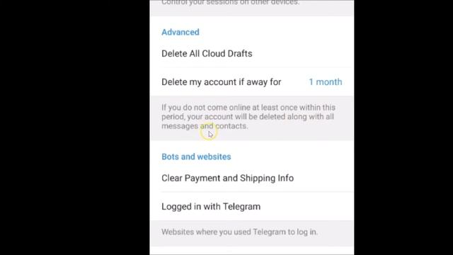 How to Make your Telegram Account Self Destruct on Android? смотреть онлайн