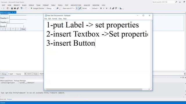 How to create Simple Calculator with ASP.Net смотреть онлайн