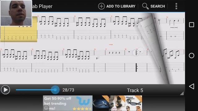 Dica 2# Use Seu Smartphone ou Tablet Para Tirar Solos - Guitar Tab Player смотреть онлайн