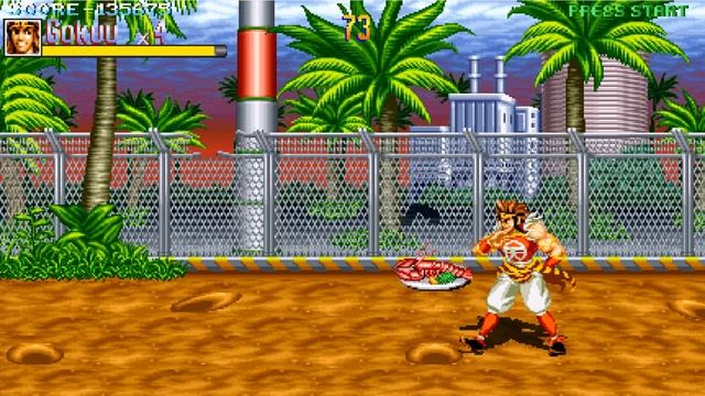World Heroes Supreme Justice Extra Goku Monkey King gameplay OpenBOR by Magggas смотреть онлайн