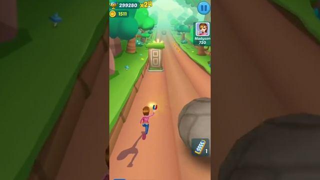 Subway Princess Runner Game : Trains Traffic Run | Android/iOS Gameplay HD смотреть онлайн