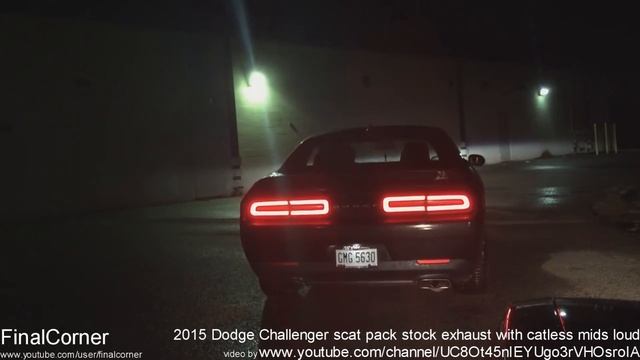 Best 2015 Dodge Challenger Scat Pack exhaust sound compilation смотреть онлайн