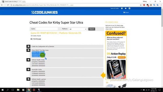 Cara Cheat Game di DesMume Emulator Nintendo DS di PC/komputer смотреть онлайн