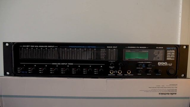 NOT WORKING: Motu 896 mk3 Hybrid Firewire/USB Interface смотреть онлайн
