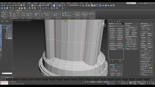 Topology Hard Surface: blend 2 cylinder for Kitbash Library Modeling In 3ds Max #3 || N°_137 смотреть онлайн