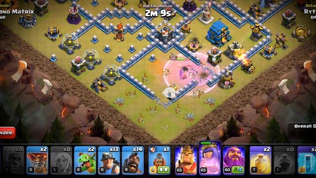 How to use Hybrid at th12 for 3 stars Always | Hog Miner Attack th12 смотреть онлайн
