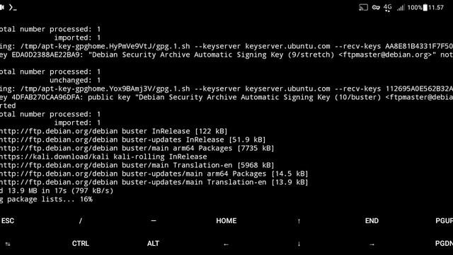 Test Kali Linux on Android смотреть онлайн