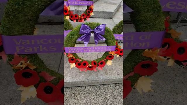 Lest We Forget ,Remembrance day 2022 Vancouver canada. @VividVancouver смотреть онлайн