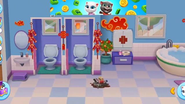My Talking Tom Friends (iOS, Android) Gameplay Walkthrough (Outfit7) - HD смотреть онлайн