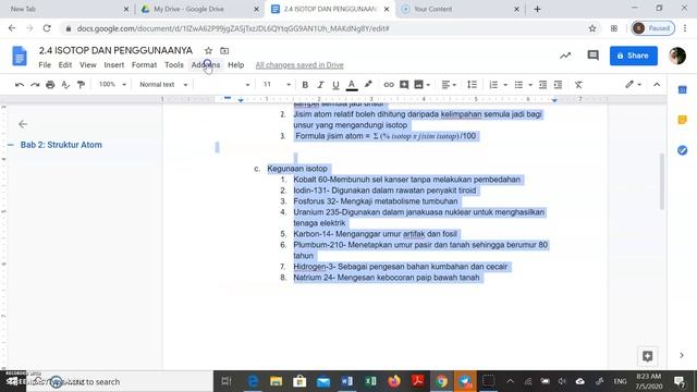 MENUKARKAN NOTA GOOGLES DOC KEPADA MIND MAP смотреть онлайн