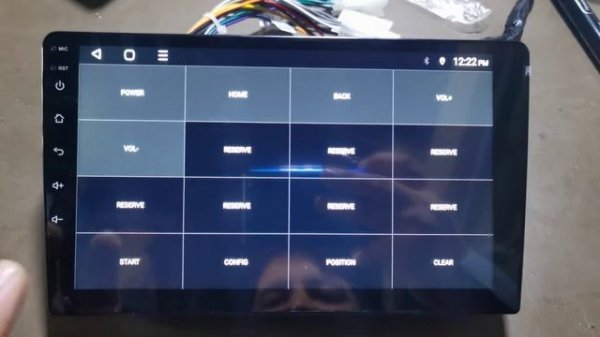 Ts18 touch calibration setting