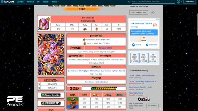 TOP 5 Mono Type Leaders June 2020! DBZ Dokkan Battle смотреть онлайн