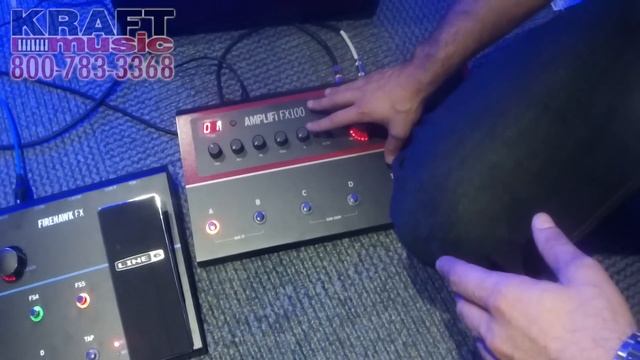 Kraft Music - Line 6 Amplifi 75 Guitar Amplifier Amplifi FX100 NAMM 2015 смотреть онлайн