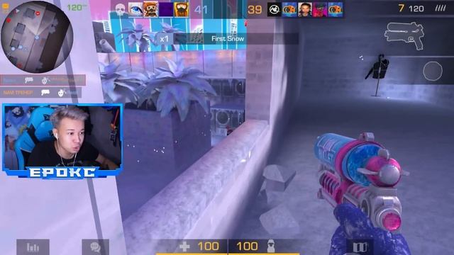 ПОКУПАЮ СКИНЫ С КОТОРЫХ МЕНЯ УБЬЮТ, НО ИГРАЮ РЕЖИМ ПОТАСОВКА СНЕГОВИКОВ STANDOFF 2 0.22.0 смотреть онлайн